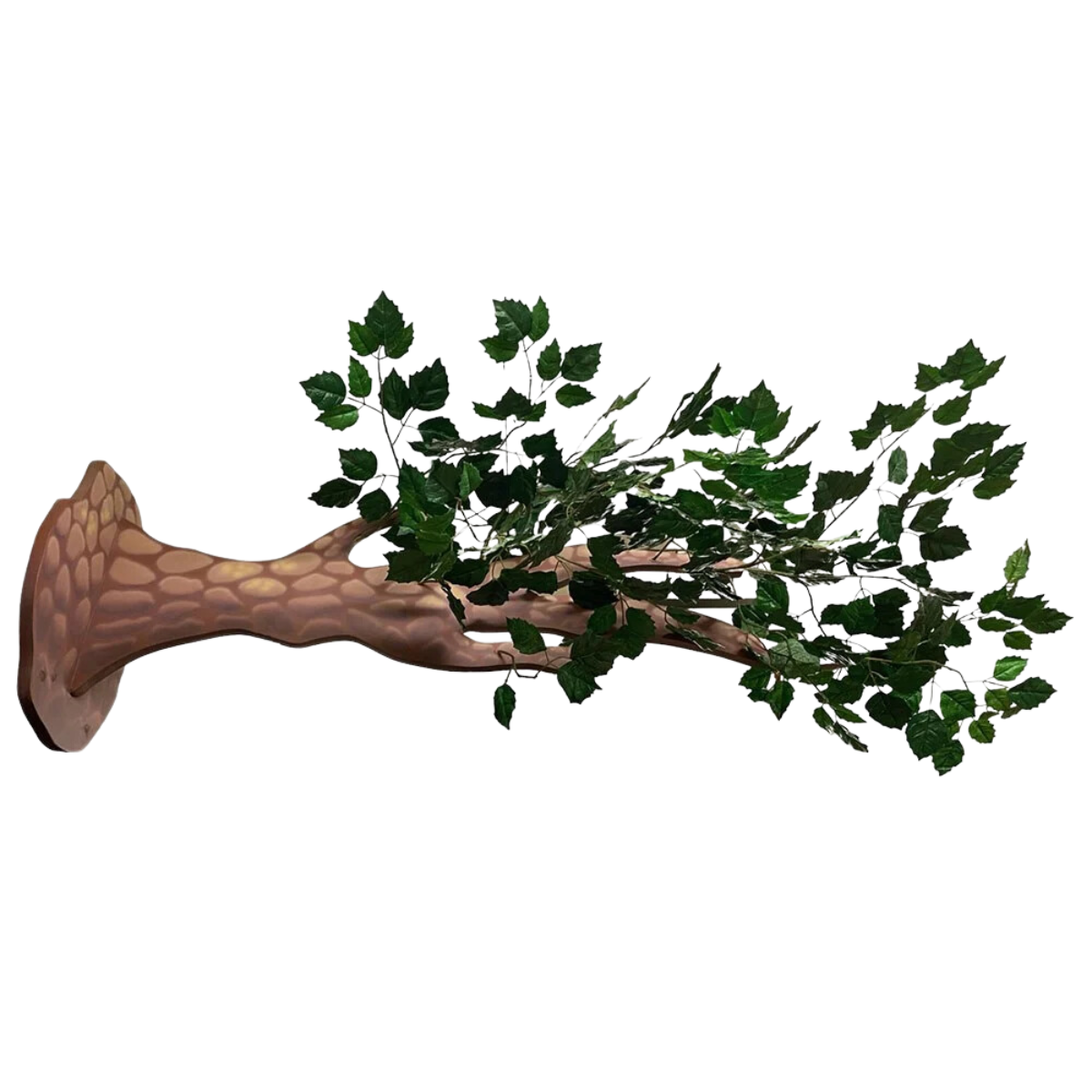 Printed Tree Branches with Foliage