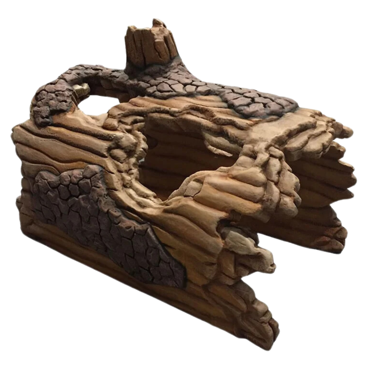 Sculpted Crawl-Thru Log