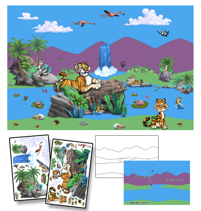 Wild Expeditions Mural Kits