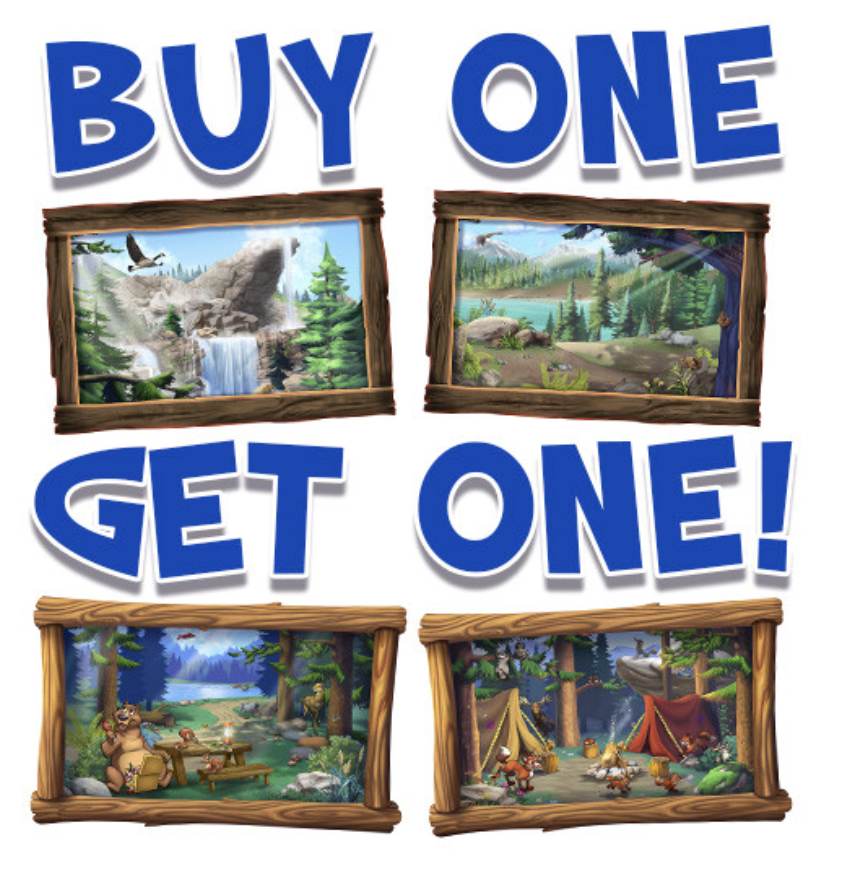 BOGO Small Framed Murals