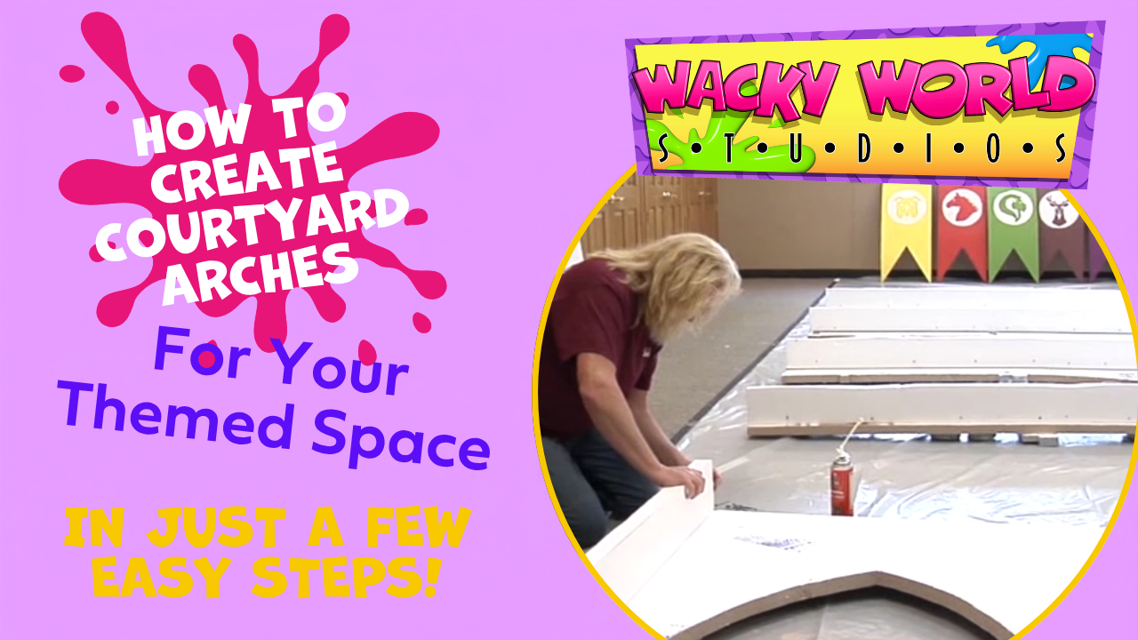 VBS Decorating Tips Create Courtyard Arches