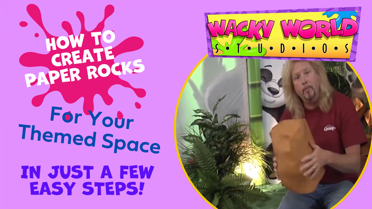 VBS Decorating Tips Paper Rocks