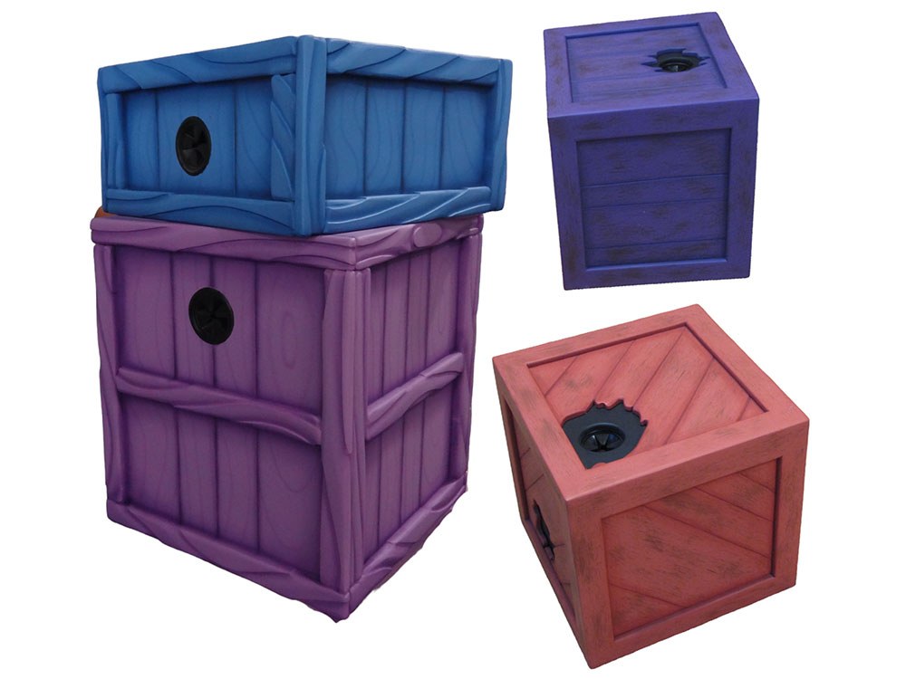 Sculpted Sensory Crates