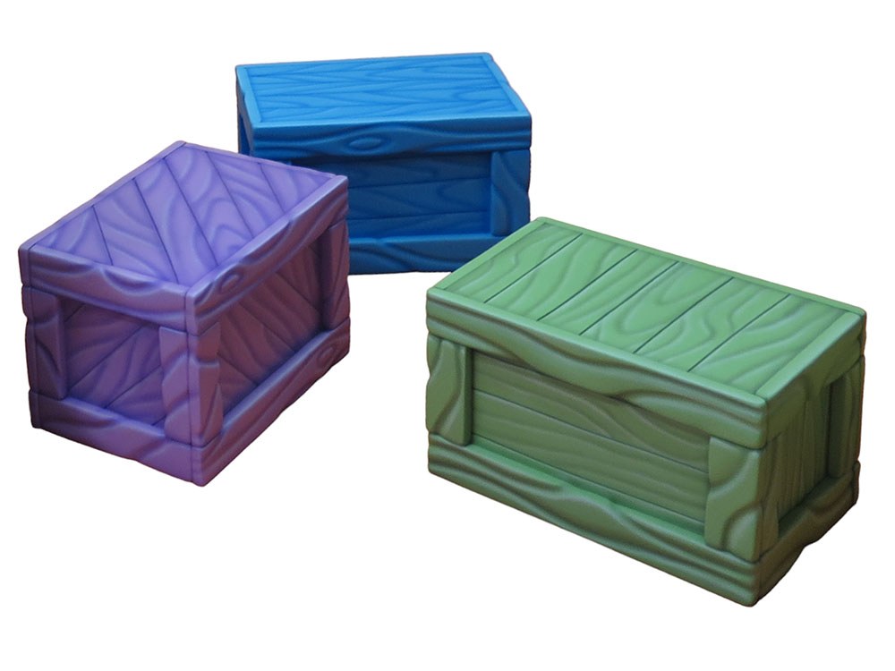 Sculpted Crate Seats