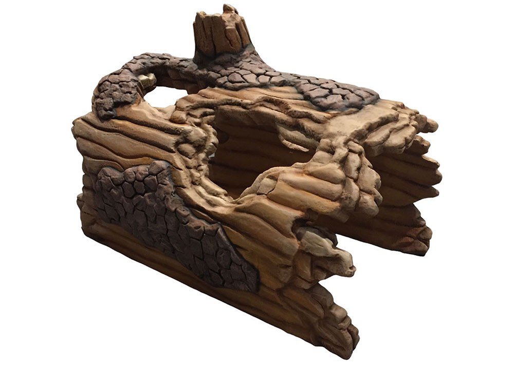 Sculpted Crawl-Thru Log