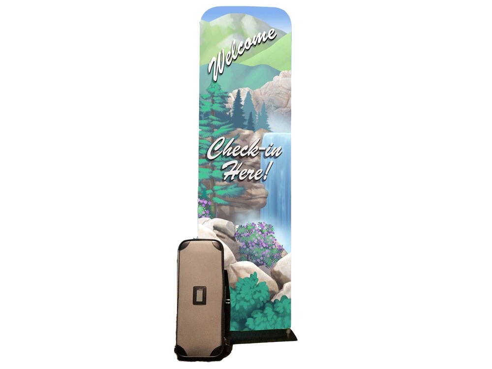Printed Pop-Up Banner with Carrying Case