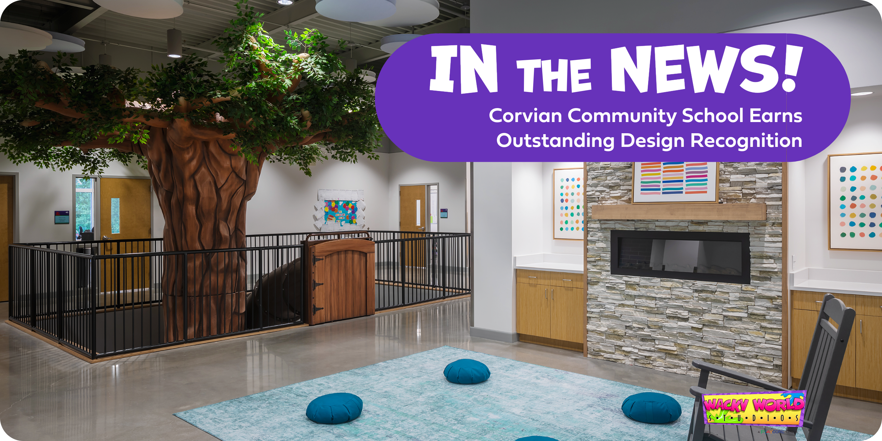 Corvian Community School Earns Outstanding Design Recognition