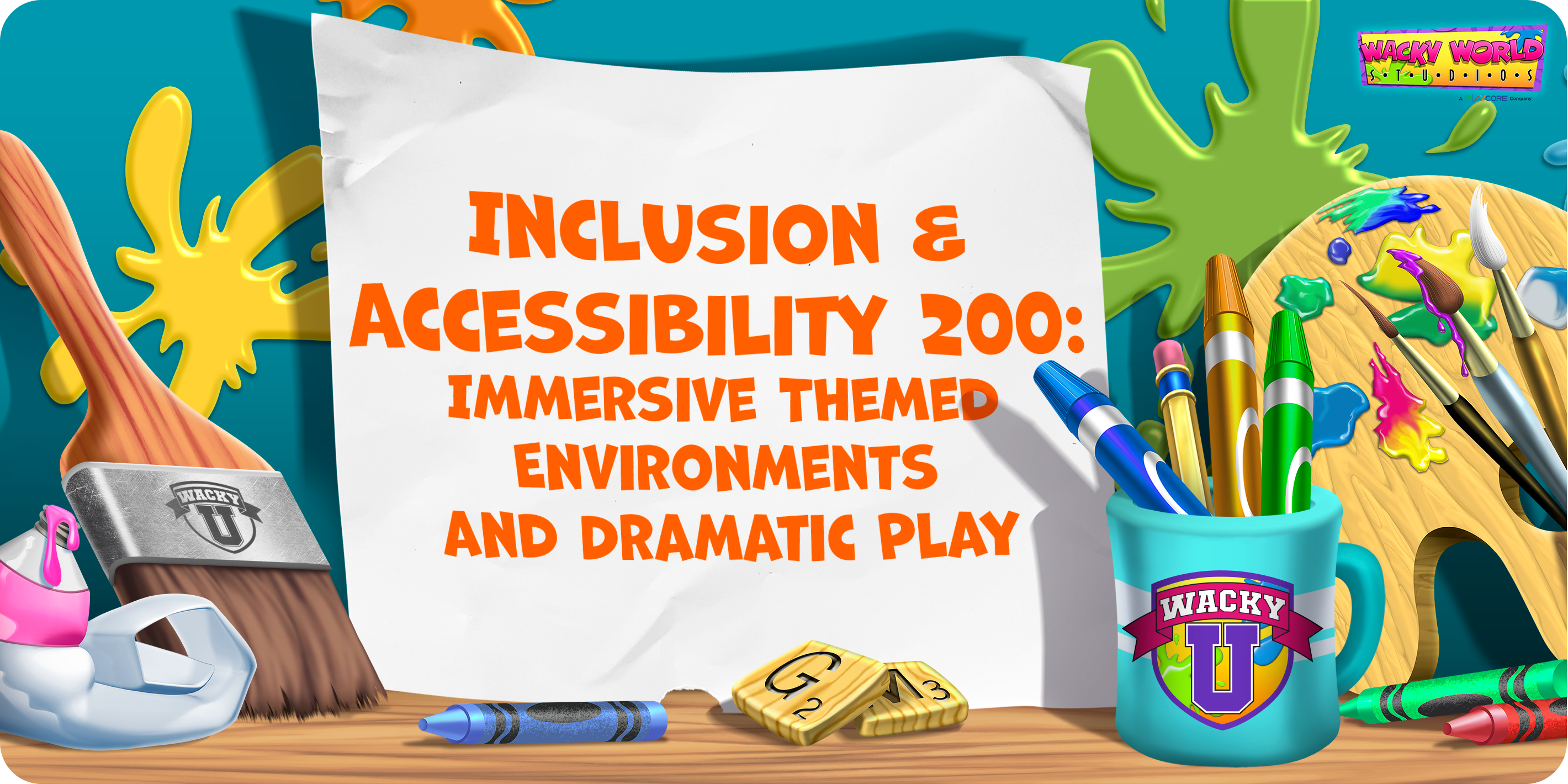 Immersive Themed Environments and Dramatic Play