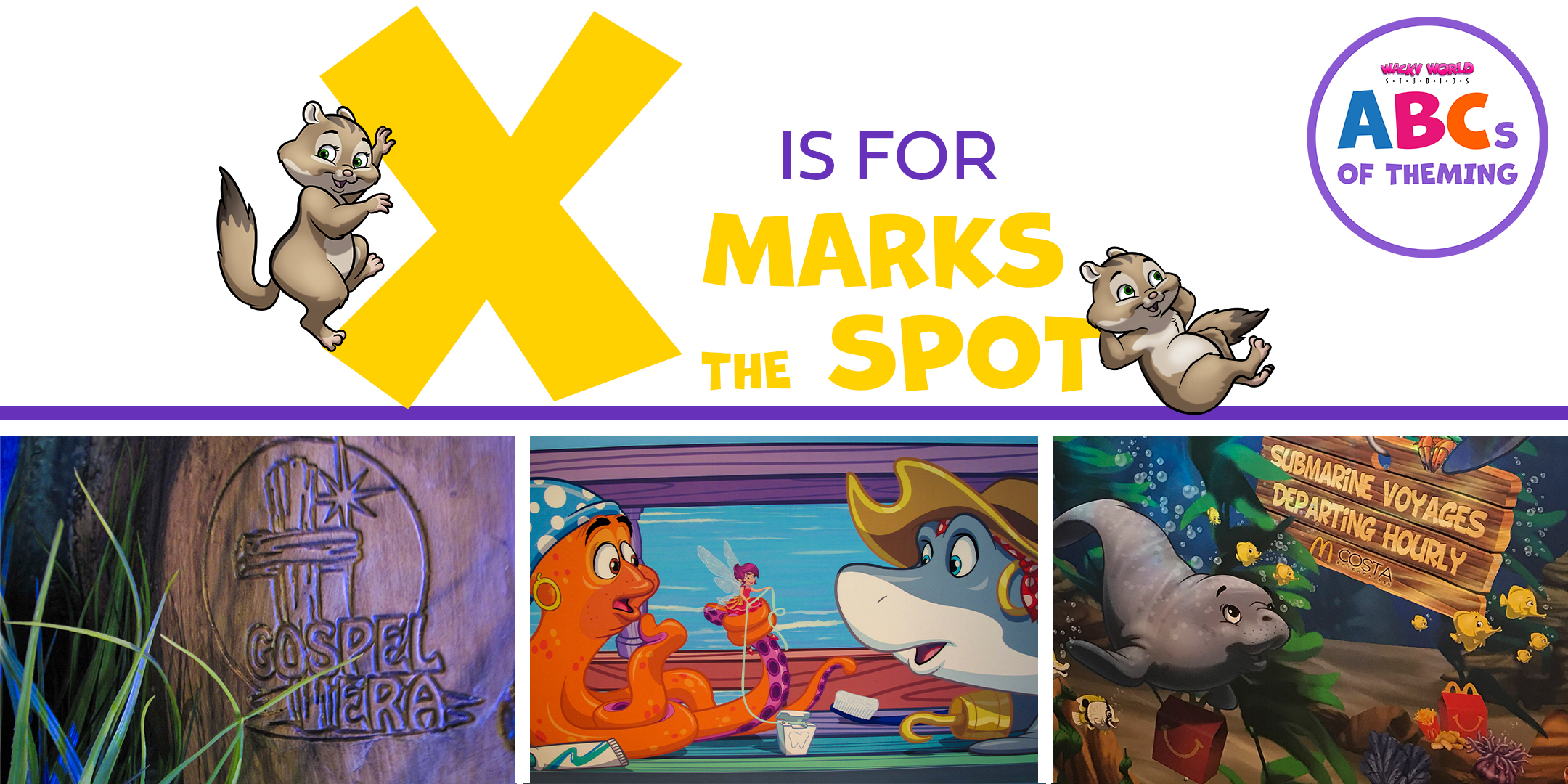 ABC's of Theming: X is for X Marks the Spot